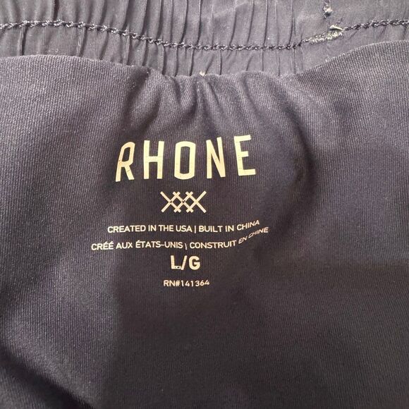 Rhone green athletic men’s shorts with built in brief size large - Picture 6 of 6